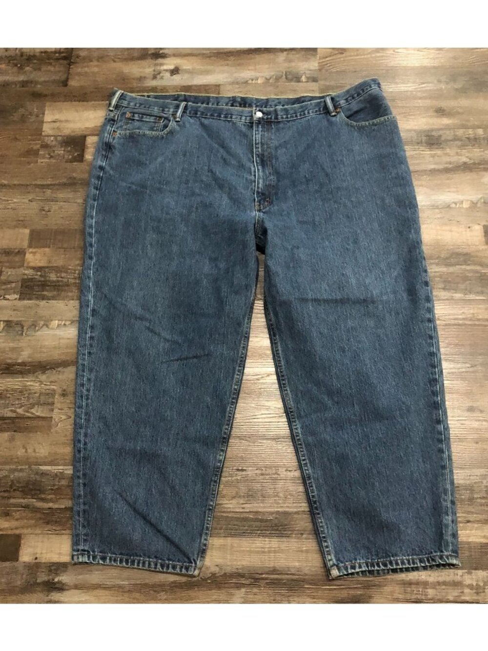 Levi's 560 Mens 56x30 Relaxed Comfort Fit Cotton Blue Jeans